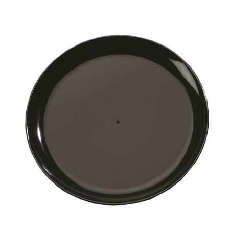 WNA COMET WEST A718PBL25 PEC 18 in. Round Catering Tray, Black A718PBL25  (PEC)
